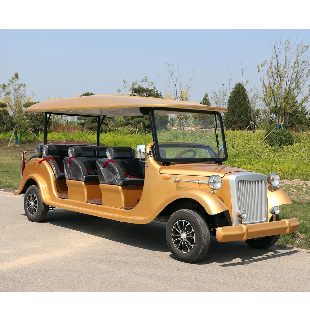 11 Seats Hottest Comfotable Elegant Style Tourist Vehicle Electric Car