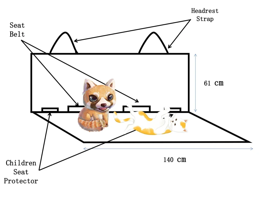 Modern Wholesale Quilting Pet Car Seat Cover