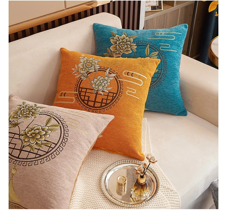 European-Style High-Precision Hot Drilling Sofa Cushion, Can Be Customized Luxury Tassel Pillowcase & Pillow Cover