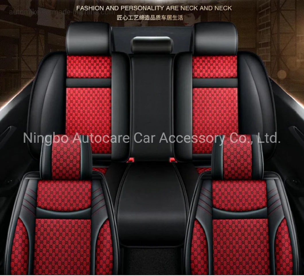 Car Accessories Car Decoration Car Seat Cover Universal High Quality Red Pure Leather Auto Car Seat Cushion