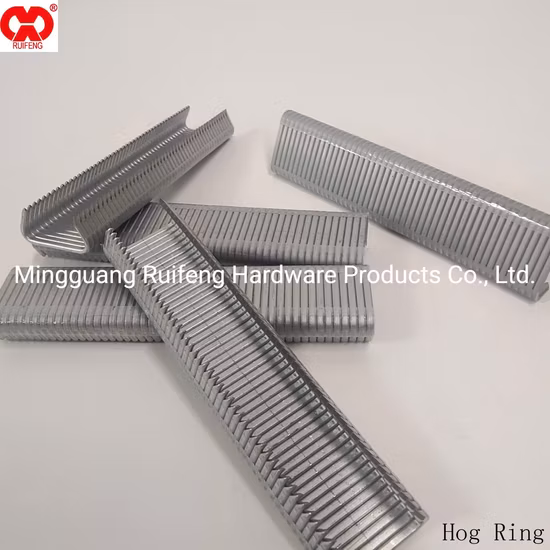Ruifeng ブランドのステンレス鋼亜鉛メッキ HR-22 D スタイル ピッグ リングは、安徽省で組み立てられた釘です。